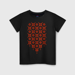 Детская футболка хлопок Белорусская вышиванка