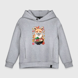 Детское худи Oversize хлопок Лиса
