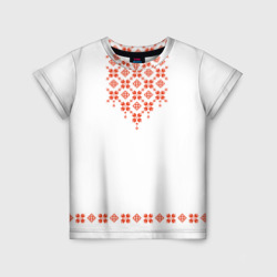 Детская футболка 3D Белорусская вышиванка