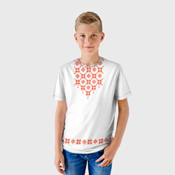 Детская футболка 3D Белорусская вышиванка - фото 2