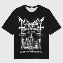 Мужская футболка oversize 3D Mayhem