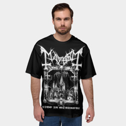 Мужская футболка oversize 3D Mayhem - фото 2