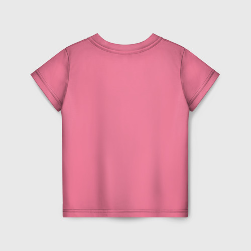 Детская футболка 3D с принтом Бякуя Кучики, вид сзади #1