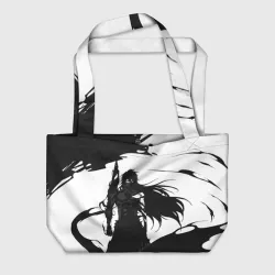 Пляжная сумка 3D Bleach black & white