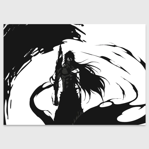 Поздравительная открытка Bleach black & white