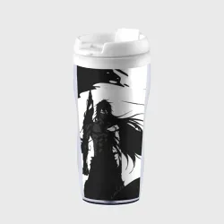 Термокружка-непроливайка Bleach black & white