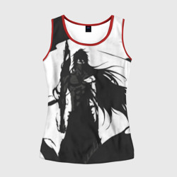 Женская майка 3D Bleach black & white