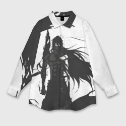 Мужская рубашка oversize 3D Bleach black & white