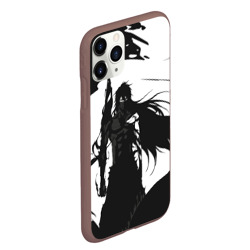 Чехол для iPhone 11 Pro Max матовый Bleach black & white - фото 2