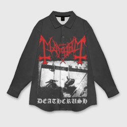 Женская рубашка oversize 3D Mayhem