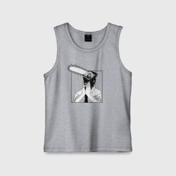 Детская майка хлопок Человек Бензопила Дэнджи