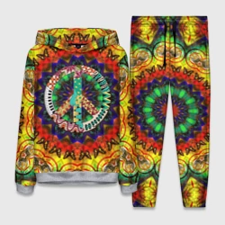 Женский костюм с толстовкой 3D Хиппи