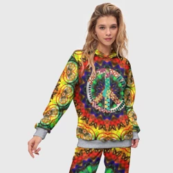 Женский костюм с толстовкой 3D Хиппи - фото 2