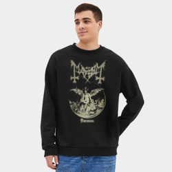 Мужской свитшот oversize без начеса хлопок Mayhem - фото 2