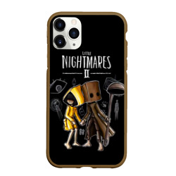 Чехол для iPhone 11 Pro Max матовый Little nightmares 2