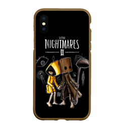 Чехол для iPhone XS Max матовый Little nightmares 2