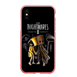 Чехол для iPhone XS Max матовый Little nightmares 2