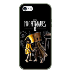 Чехол для iPhone 5/5S матовый Little nightmares 2