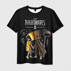 Мужская футболка 3D Little nightmares 2