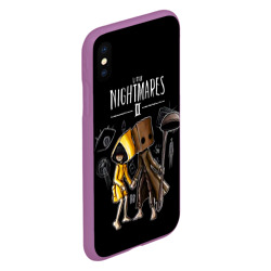 Чехол для iPhone XS Max матовый Little nightmares 2 - фото 2