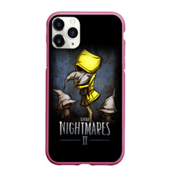 Чехол для iPhone 11 Pro Max матовый Little nightmares 2