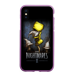 Чехол для iPhone XS Max матовый Little nightmares 2