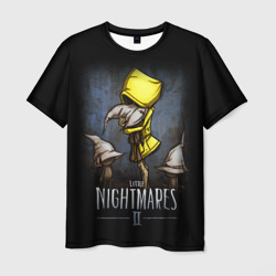 Мужская футболка 3D Little nightmares 2