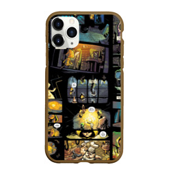 Чехол для iPhone 11 Pro Max матовый Little nightmares