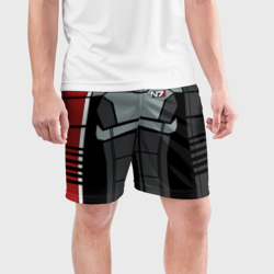 Мужские шорты спортивные Костюм N7 Mass Effect N7 Масс эффект Н7 - фото 2