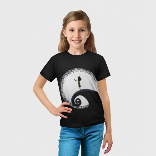 Детская футболка 3D Little Nightmares 2, цвет 3D печать - фото 5
