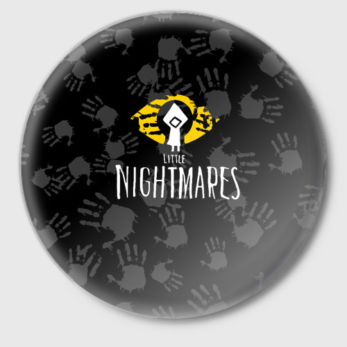 Значок Little Nightmares, цвет белый