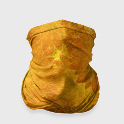 Бандана-труба 3D Желтые цветы