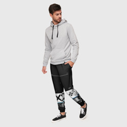 Мужские брюки 3D Printstream: поток информации - фото 2