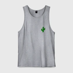 Мужская майка хлопок Кактус