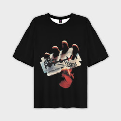 Мужская футболка oversize 3D Judas Priest