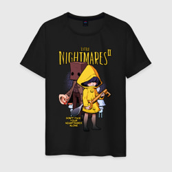 Мужская футболка хлопок Little nightmares 2