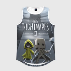 Мужская спортивная майка 3D Little nightmares 2