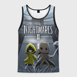 Мужская майка 3D Little nightmares 2