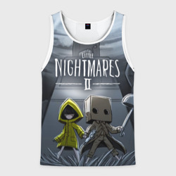 Мужская майка 3D Little nightmares 2