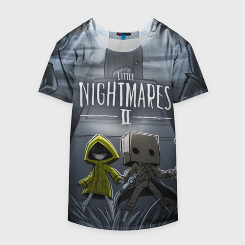 Накидка на куртку 3D Little nightmares 2, цвет 3D печать - фото 4