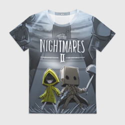 Женская футболка 3D Little nightmares 2