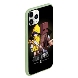Чехол для iPhone 11 Pro Max матовый Little nightmares 2 - фото 2