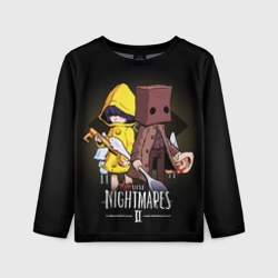 Детский лонгслив 3D Little nightmares 2