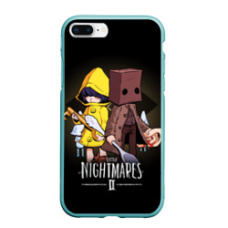 Чехол для iPhone 7Plus/8 Plus матовый Little nightmares 2