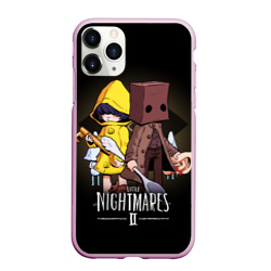 Чехол для iPhone 11 Pro Max матовый Little nightmares 2