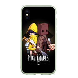 Чехол для iPhone XS Max матовый Little nightmares 2