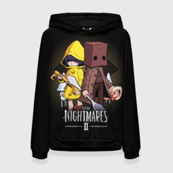 Женская толстовка 3D Little nightmares 2