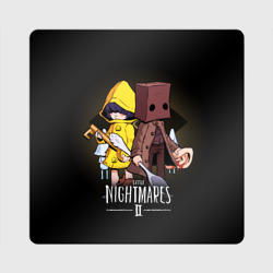 Магнит виниловый Квадрат Little nightmares 2