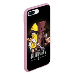 Чехол для iPhone 7Plus/8 Plus матовый Little nightmares 2 - фото 2