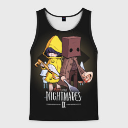 Мужская майка 3D Little nightmares 2